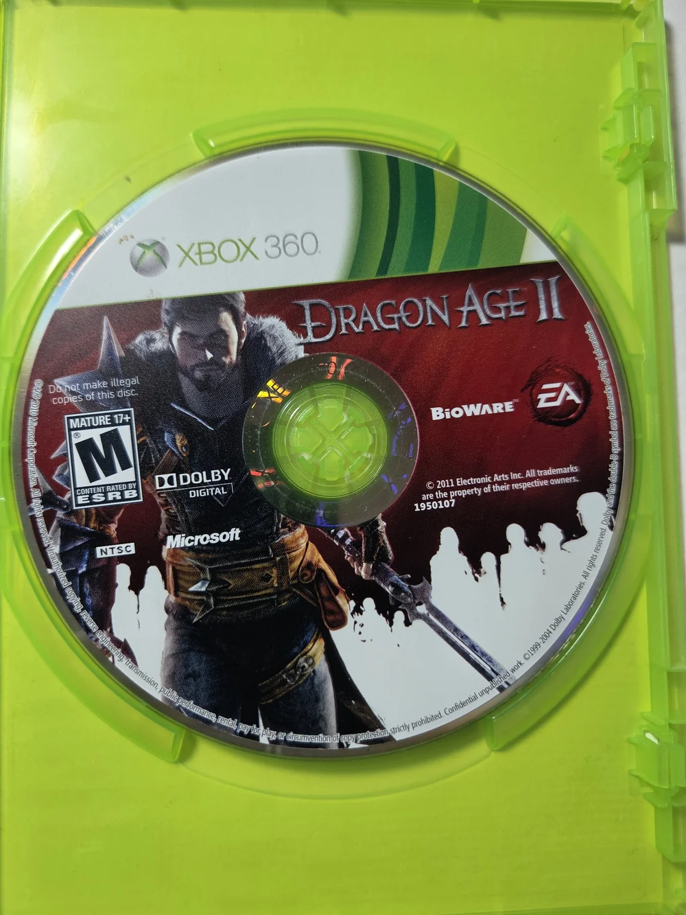 EA Dragon Age Origins + Dragon Age II Xbox 360 M RPG Fantasy